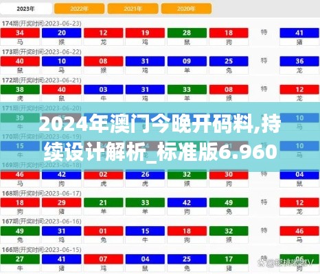 2024年澳门今晚开码料,持续设计解析_标准版6.960