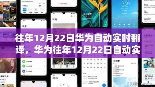 华为历年12月22日自动实时翻译产品深度评测与介绍
