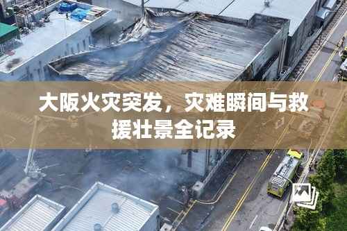 大阪火灾突发,灾难瞬间与救援壮景全记录