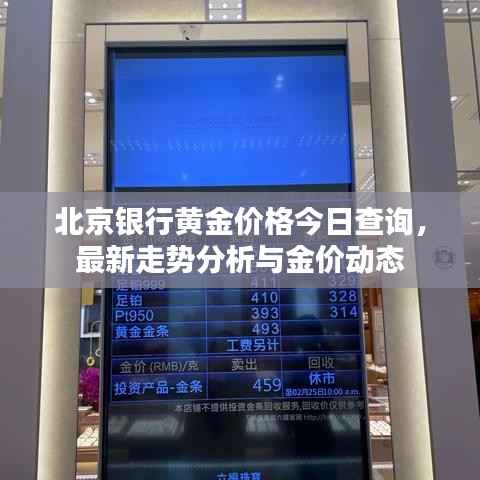 北京银行黄金价格今日查询，最新走势分析与金价动态
