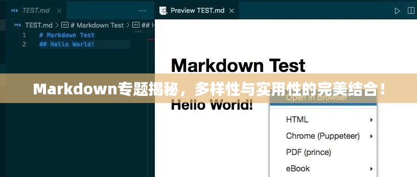 Markdown专题揭秘,多样性与实用性的完美结合!